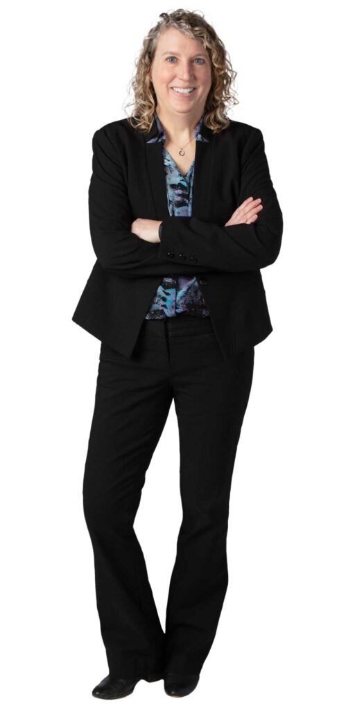 Donna Stevermer standing