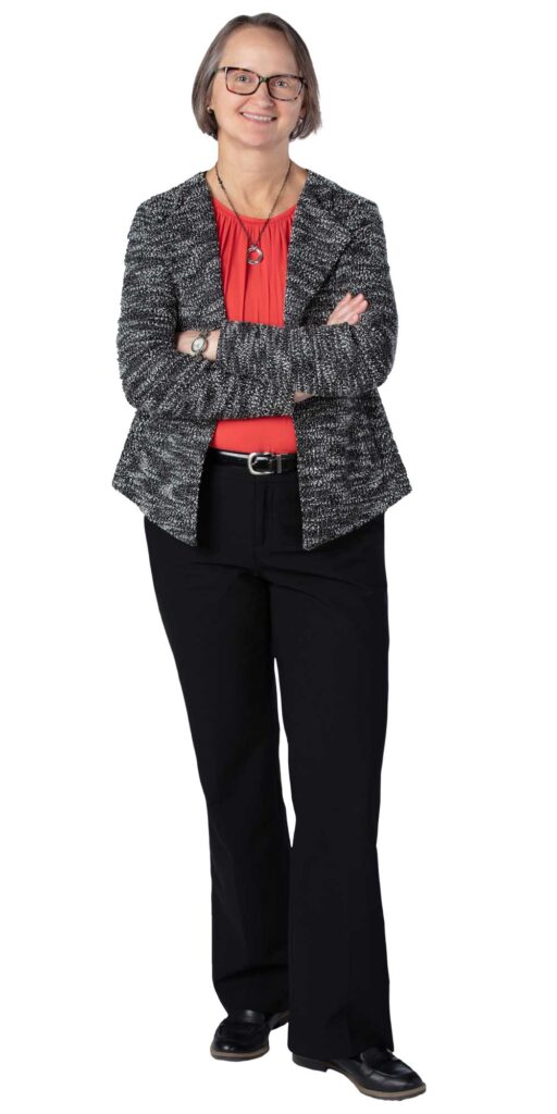 Roz Allyson standing