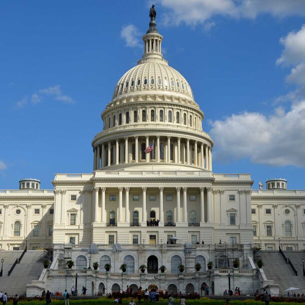 United States capital building.
